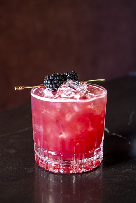 A berry cocktail