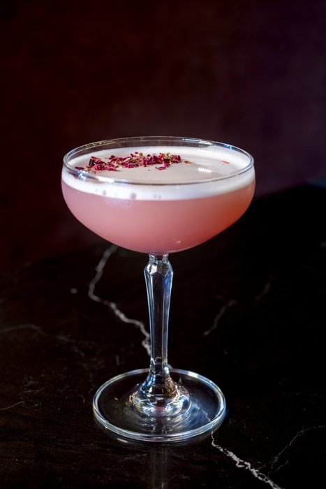 A coupe cocktail